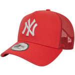 casquettes Unisexe, New Era League Essentials Trucker New York Yankees Cap, Roug