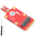 M.2 To Mini Pcie Adapter Converter Module With Sim Card Slot Pc Laptop Acc Part