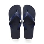 Havaianas Men Top Max, Navy Blue, 7.5/8