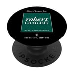 Christmas Carol Robert Bob Cratchit Ebenezer Scrooge Dickens PopSockets Adhesive PopGrip