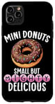 Coque pour iPhone 11 Pro Max Mini Donuts Petits mais Puissants Délicieux Mini Donuts