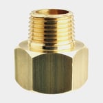 Maestrini Förminskningsnippel Reducing Adaptor, mässing, 1/4" G (BSP) (invändig) till (utvändig)