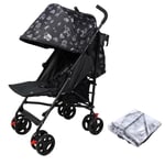 Lightweight Stroller with Raincover & Cup Holder in Animal Design by Jane Foster