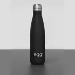 Egg 2 Water Bottle | Drink Bottle | Matte Black | Pushchair Accessories