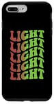 iPhone 7 Plus/8 Plus Repeated Word Christmas, Light Case