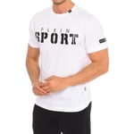 Plein Sport TIPS400 Mens short sleeve t-shirt - White material_cotton - Size Small