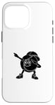 Coque pour iPhone 16 Pro Max Joueur de tennis drôle pour homme Dab Dance Tennis