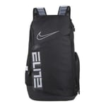 Nikes Elite Pro Basketboll Ryggsäck Skolväska Unisex Gym Sport Resväska Black Silver