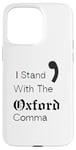 iPhone 15 Pro Max Oxford Comma Funny English Grammar Case