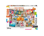 Nathan - Puzzle 1500 pièces - Jolis souvenirs - Disney - Adultes et enfants dès 14 ans - Puzzle de qualité supérieure - Encastrement parfait - Collection Mes Héros - 87798