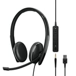 EPOS Sennheiser Adapt 165T USB II ML Binaural On-Ear with 3.5mm Plug PC Headset