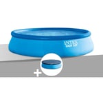 Kit piscine autoportée Intex Easy Set 3,96 x 0,84 m + Bâche de protection