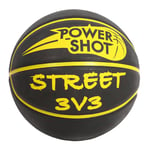 POWERSHOT Ballon de Basket Street - 3 vs 3 - Balle Street Basket - Ballon de Basketball pour Bitume - Taille 6