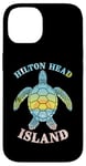 iPhone 14 Hilton Head Island Summer Vacay Beach Palm Tree SC Case