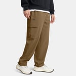 Pantalon cargo Under Armour Vibe Woven pour homme Coyote / Noir L