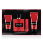 Coffret Parfum 'pour Lui In Red' 4 Pieces Edp 100ml + Edp 20ml + Gel D Homme Mauboussin