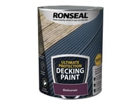 Ronseal Ultimate Protection Decking Paint Blackcurrant 5 litre RSLDPBC5L