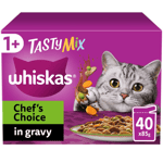 Whiskas Tasty Mix Chefs Choice In Gravy 40X85g