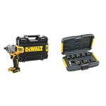 DEWALT DCF891NT-XJ 18V XR Brushless 1/2 inch Hog Ring Anvil Impact Wrench - Bare Unit + Suitable Power Tool Accessory