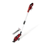 Einhell Cisaille à gazon taille-buissons sans fil GE-CG 18/100 Li T-Solo Power X-Change (li-ion, 18 V, changement d’accessoire sans outil, vendue avec rallonge télescopique, sans batterie ni chargeur)