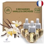 Air Wick Desodorisant Maison Recharge Diffuseur Electrique Vanille et Orchidée 