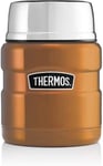 Thermos Stainless King Food Flask with Lid, Copper, 470ml