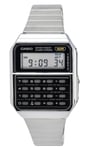 Casio Vintage Digital Calculator Stainless Steel Quartz CA-500WE-1A Men's Watch