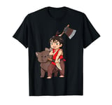 Japan Boy Kintaro Japanese Folklore T-Shirt