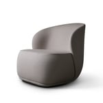 Friends & Founders - Pipe Lounge Chair - Fabric Cat. 5 Vidar 222 - Ida Linea Hildebrand - Harmaa - Metalli/Tekstiili materiaali