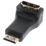 HDMI til Mini HDMI vinkel adapter