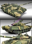 Academy Hobby 13418 1/35 Russian Ground Force T-90A Main Battle Tank Model Kit