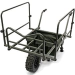 Carp Fishing Wheel Barrow Rugged Terrain Trolley & Bag NGT STAKA Adjustable.