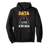 Data Ninja Data Is My Dojo Nerd Funny Data Analyst Pullover Hoodie