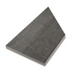 Bricmate Granitkeramik Limestone Anhtracite 296x598 (mm) Inner Corner Left
