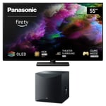 Panasonic 55Z85AEG + Yamaha NS-SW100 Noir