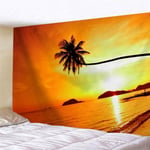 Tapisserie de plantes tropicales paysage naturel vert profond for¿ºt tropicale humide tenture murale d¿¿coration murale ¿¿l¿¿gante couleur int¿¿rieure art mural 150*200 cm affiche en tissu m