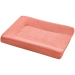 babyCalin Housse de Matelas à Langer en éponge Terracota 50 x 70 cm