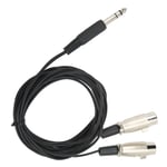 Stereo Sound Cable 3 Meter Dual Xlr Female To 6.35Mm 3 Pin Male Cable For Set