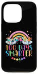 iPhone 13 Pro 100 Days Smarter 100th Day Of School Teacher Rainbow Kids Case