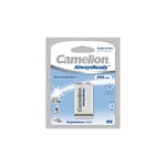 Camelion 9V/6HR61 200 mAh Piles Ni-MH AlwaysReady 1 pièce.