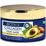 StBotanica Biotin And Collagen Shampoo 300ml,Conditioner 300ml,Biotin Hair Mask