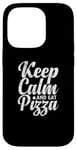 iPhone 14 Pro Keep Calm and eat Pizza Italian Case