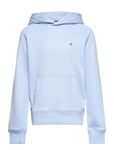 Shield Hoodie Tops Sweat-shirts & Hoodies Hoodies Blue GANT