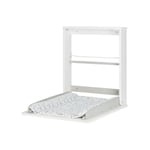 Badabulle - Table a langer murale Plouf, avec matelas a langer inclus - Pliable et compacte