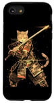 iPhone SE (2020) / 7 / 8 Cat Samurai Ninja Cat Samurai Art Ukiyo-e Case