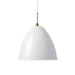 GUBI-Bestlite BL9L Loftslampe, Messing/Hvid