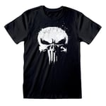 The Punisher Mens TV Series Skull Logo T-Shirt - S