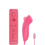 Nintendo Wii/Wii U Joystick 2 in 1 Wireless Nunchuck Remote Gamepad Valinnainen Motion Plus -videopeliohjain