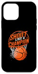 Coque pour iPhone 12 mini Shoot Champion Panier de basketball avec filet explosif