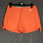 Nike ACG Shorts Womens Orange Size 8 Trail Running Sport New